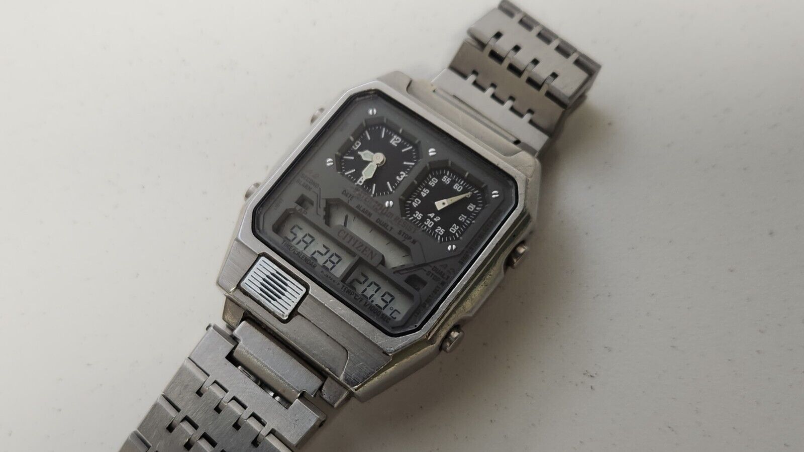 【未使用】CITIZEN ANA-DIGI TEMP INDEPENDENT CITIZEN ANA DIGI TEMP WATCH 8984 MADE IN JAPAN | WatchCharts