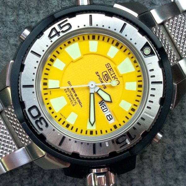 Rare! *Exc+5* SEIKO 5sports SKZ251K1 7S36-02S0 Franken