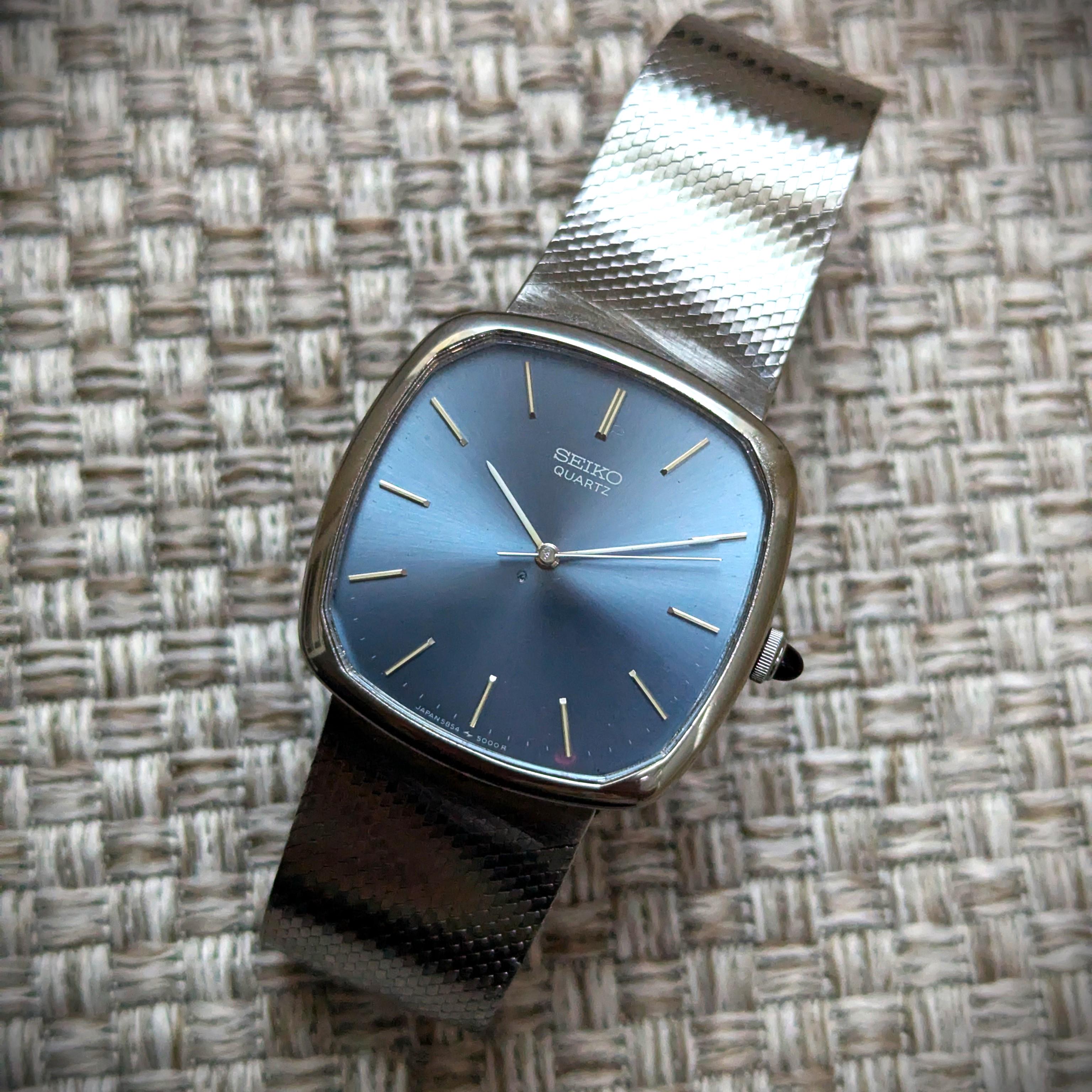 WTS] Seiko 5854-5000 Light Blue 