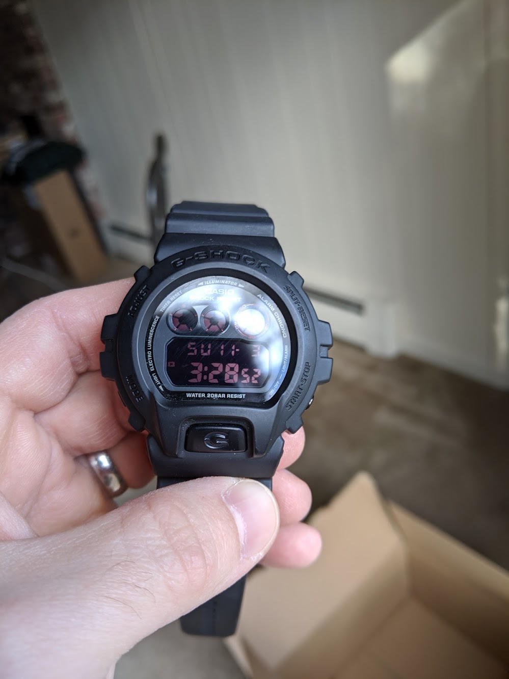 Casio Wristwatches Casio Dw6900 G Shock Dw6900bb WTS] Casio G
