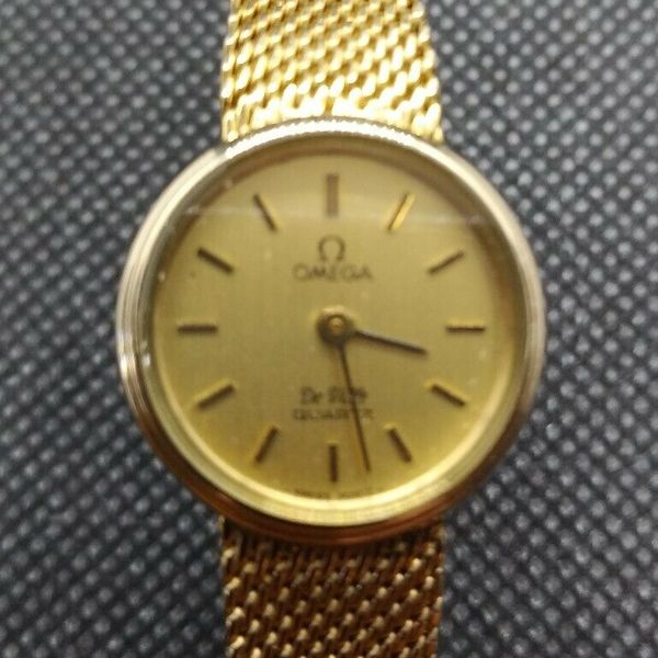 OMEGA De Ville クォーツ 腕時計 ゴールド 1353 WTS] Omega De Ville Ladies 1353 Watch 350 USD Shipped : r