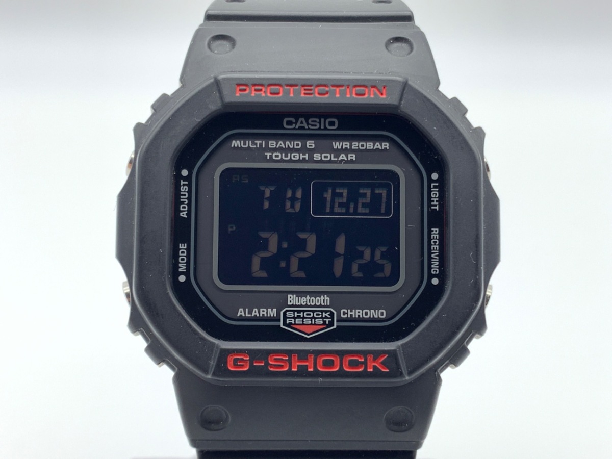 Used] [Good Condition] Casio G-SHOCK Black GW-B5600HR-1JF Resin [1