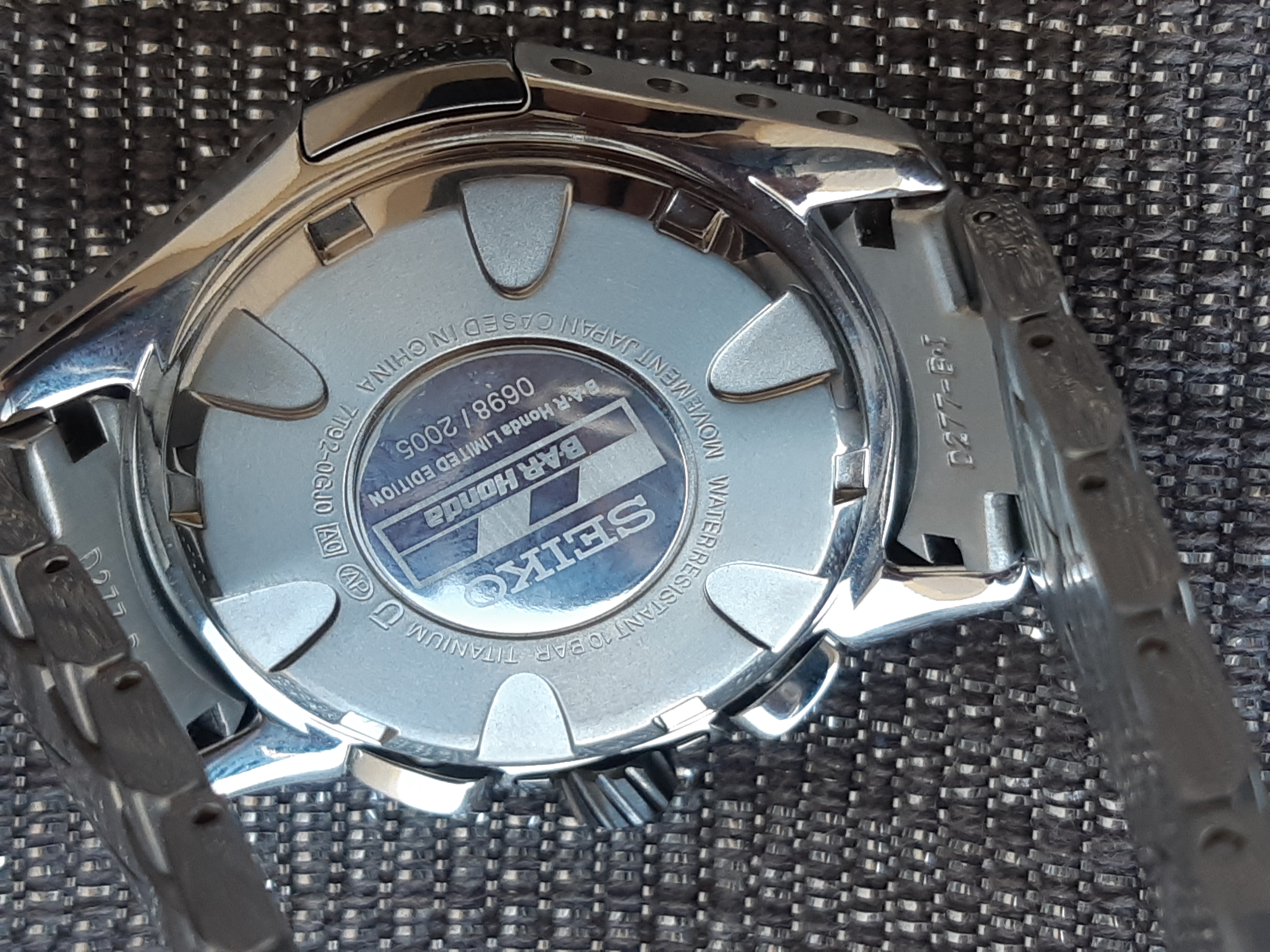WTS] Seiko B.A.R. Honda Ignition Chronograph 2005 limited