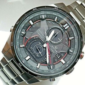 EDIFICE Casio Solar Funk EQW A1200 Black Dial Nr.5325 Super 