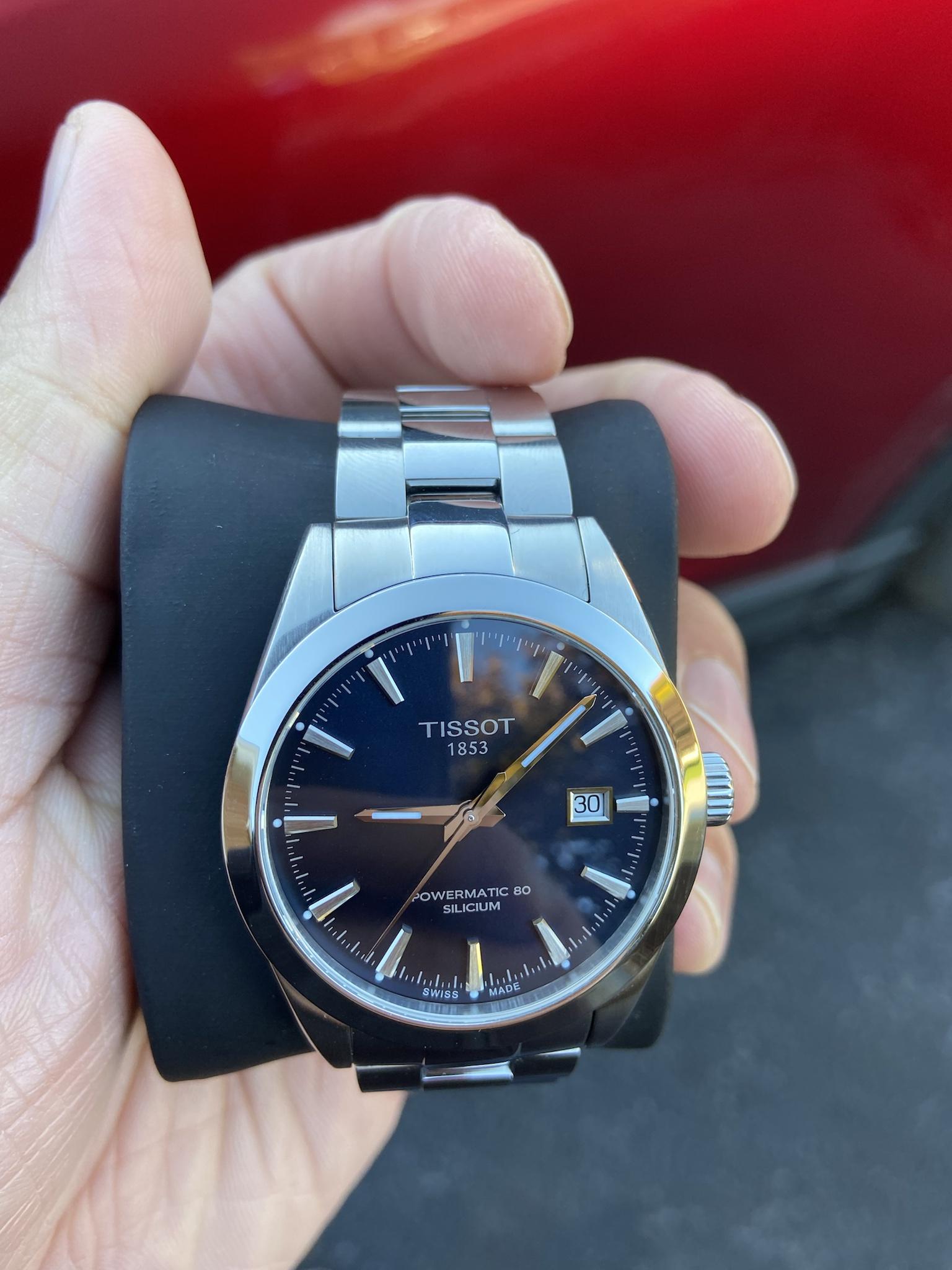 Tissot gentleman powermatic 80 silicium online uhrforum