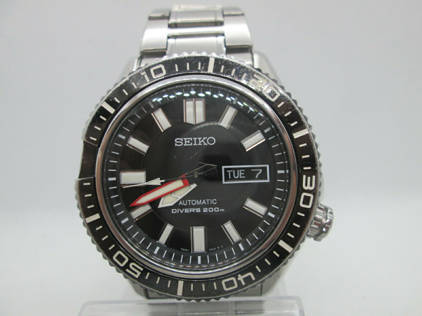 SEIKO STARGATE 7S36 04P0 200M STAINLESS STEEL AUTOMATIC MENS DIVER