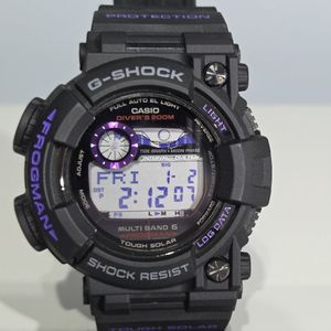 G-Shock Frogman DW-9900 NK-2JR MEN IN NAVY & KAHKI Titanium Casio