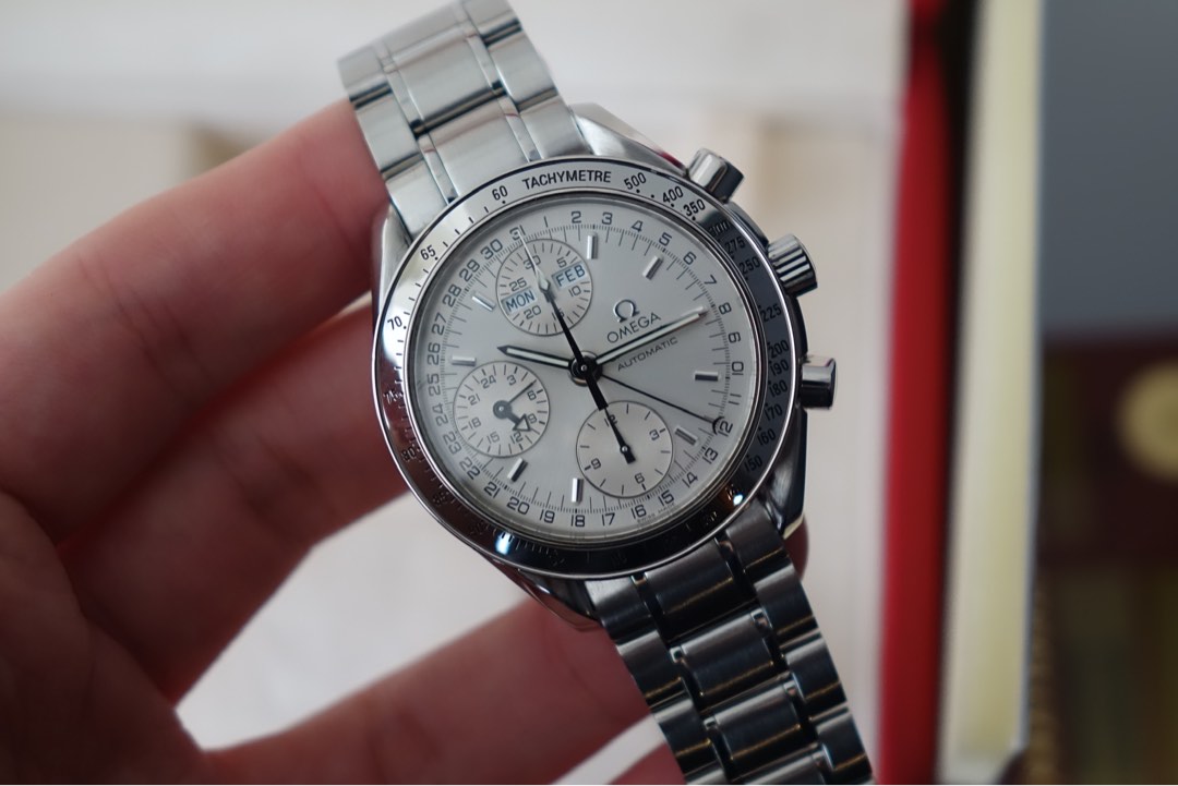 Omega Speedmaster Automatic reduced 3523.30 daydate triple