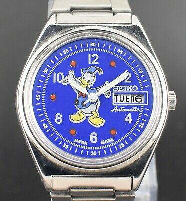 seiko donald duck watch