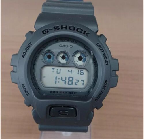 Mint g Shock Dw 6900Lu Gray Navy Used A Box WatchCharts Marketplace