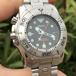 Vintage Seiko 5M62-0AY0 Kinetic Divers 200m Men