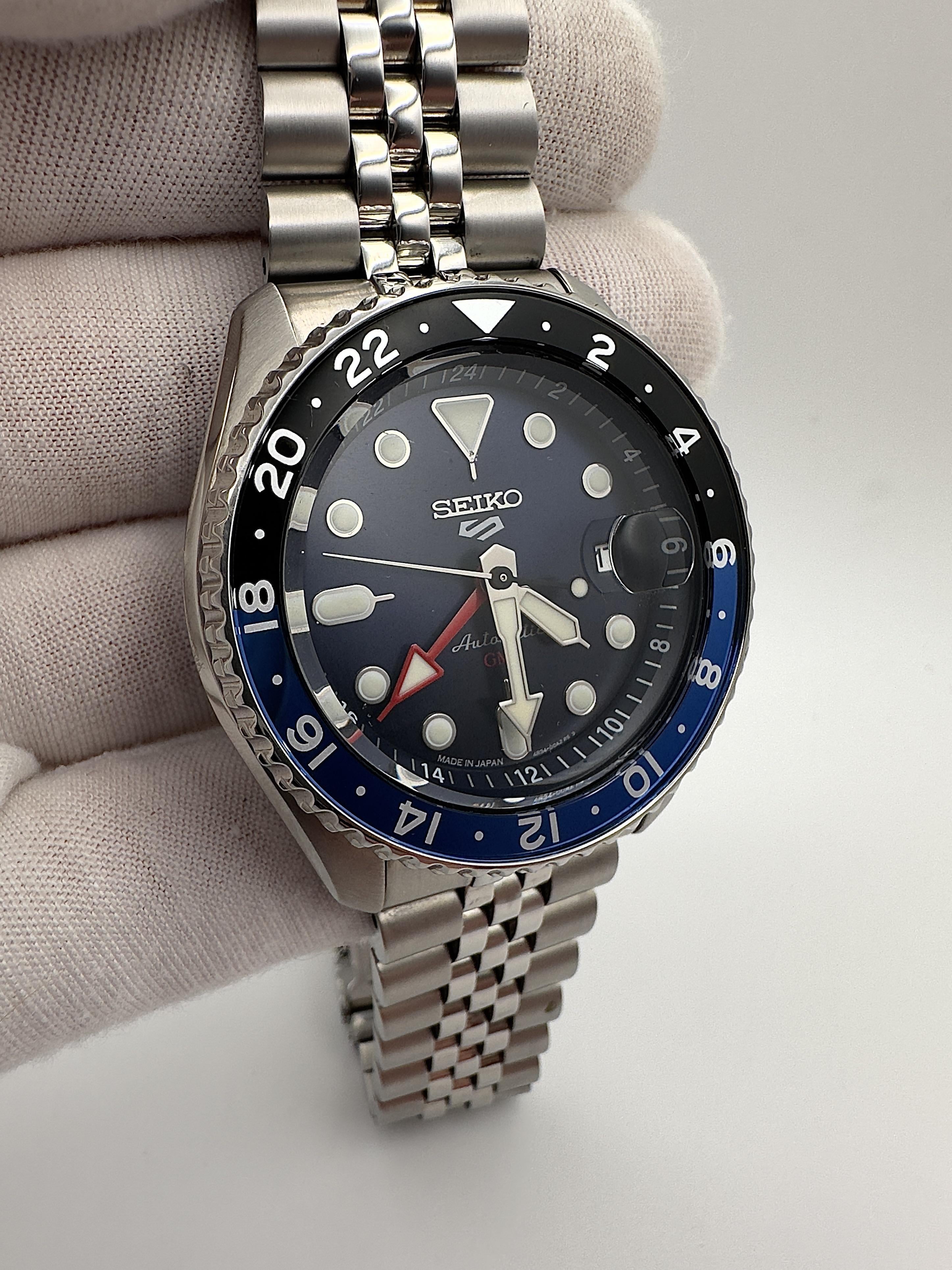 Wts Seiko Ssk Gmt Full Links Naked Cheap Watchcharts