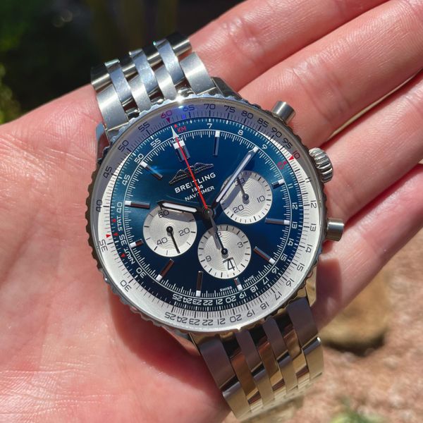 [WTS] 2022 Breitling Navitimer B01 46mm AB0137211C1A1 (New Model) - Box ...