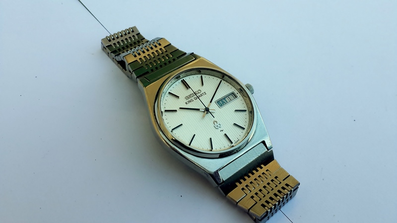 SEIKO KING QUARTZ デイデイト 5856-7030 稼働品 July 1978 Seiko King