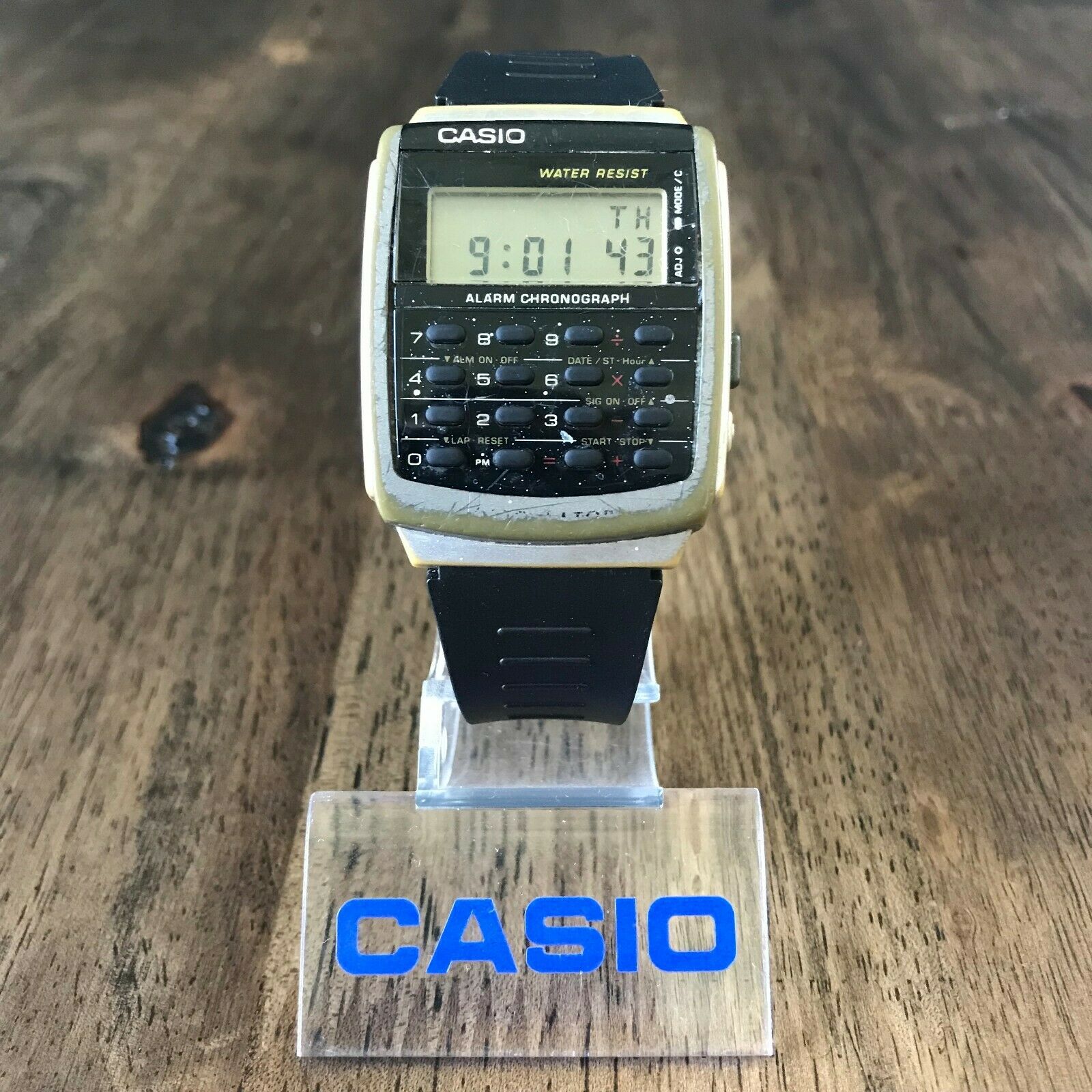 1984 casio calculator watch