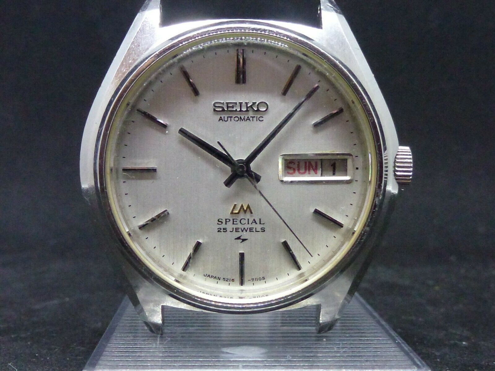 Seiko Lord Matic 5206-5000 Vintage Day Date Special SS Used Automatic ...