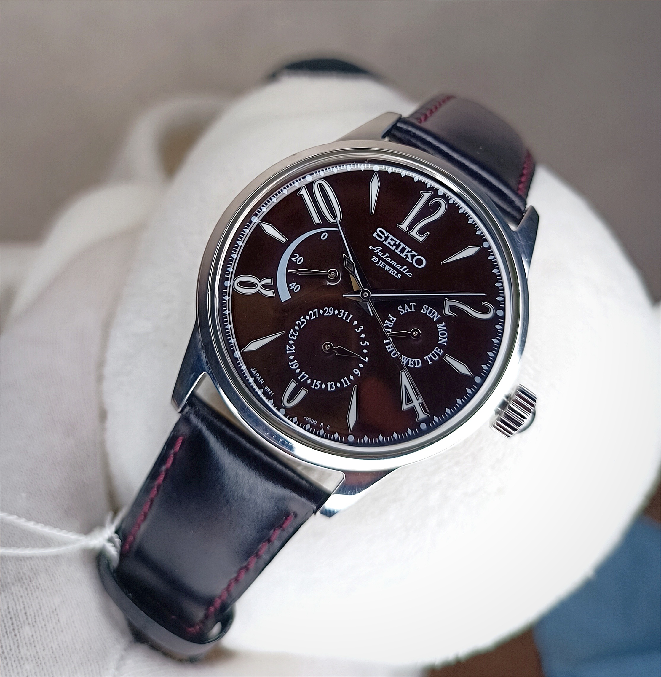 [極美品] SEIKO セイコーSARC019文字盤ぶどう2号 極美品] SEIKO セイコーSARC019文字盤ぶどう2号