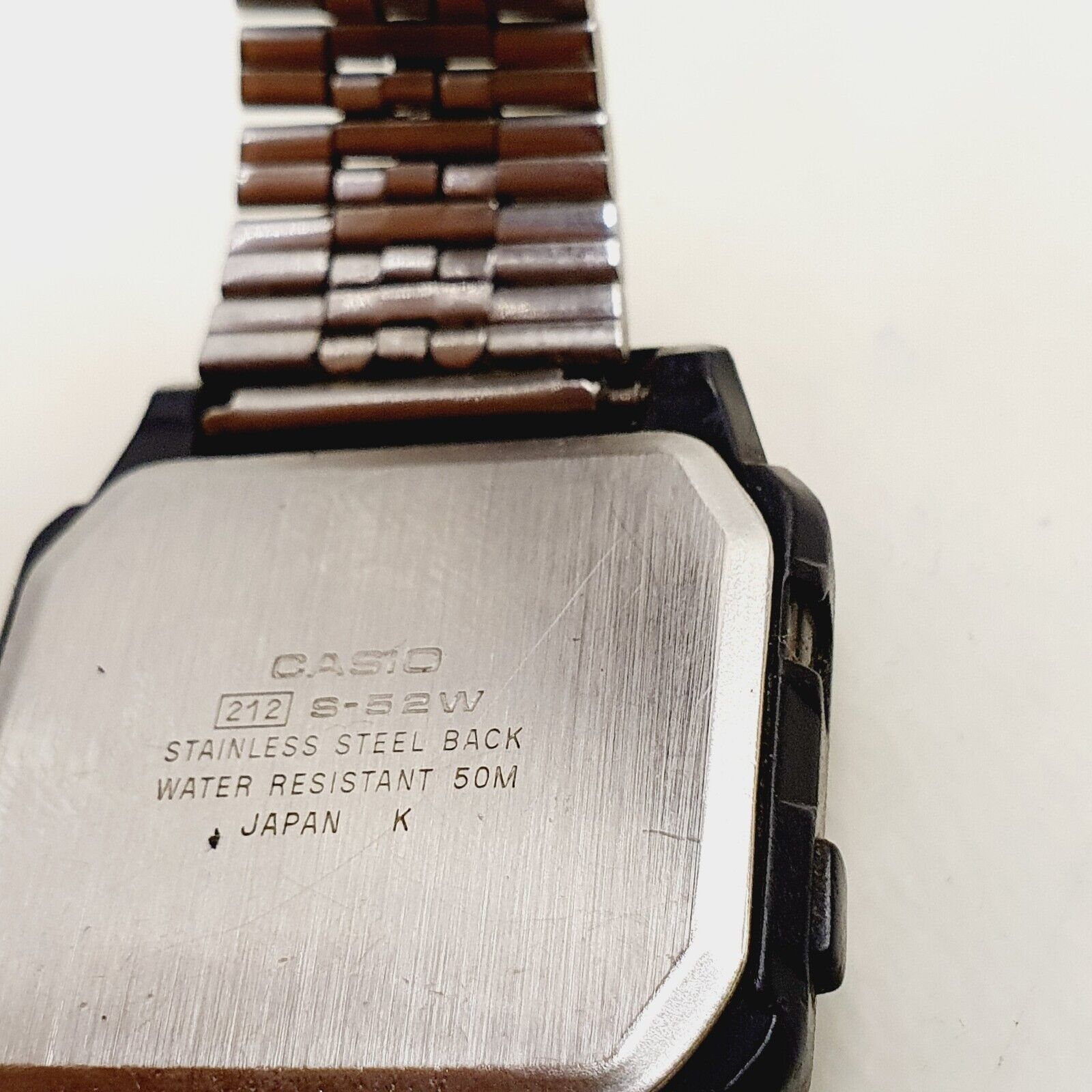 Vintage Casio Sports Timer digital watch S 52 W Made in Japan