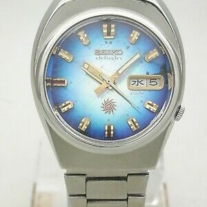 明日まで　SEIKO 自動巻き 腕時計 ブルー 7019-7320 楽天市場】SEIKO advan 【セイコー アドバン】 7019-7320 自動