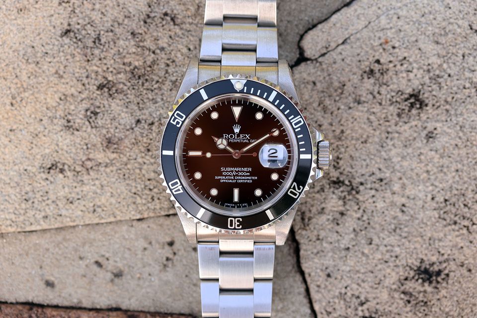 1994 Rolex Submariner Date ref. 16610 Tritium Unpolished