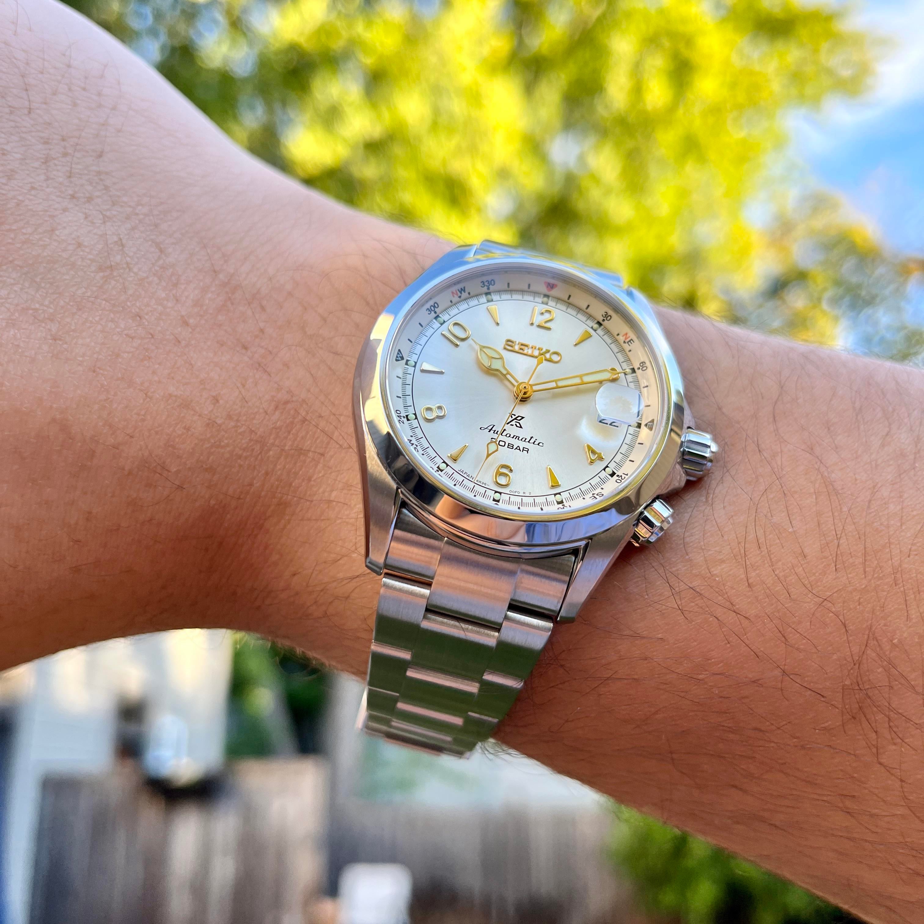 WTS] Seiko Alpinist SPB123/SBDC093 on Ginault Bracelet
