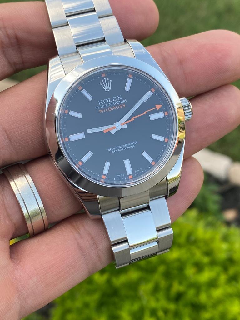 rolex milgauss non gv