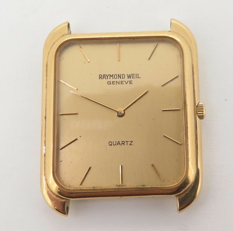 Raymond weil gold on sale plated mens watch