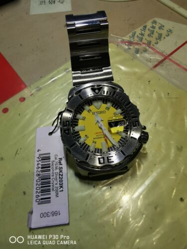 Seiko Yellow Monster SKZ203K1 WatchCharts Marketplace