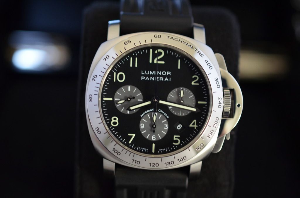 FS MINT Panerai PAM 162 F Serial Luminor Chrono 44mm Stainless