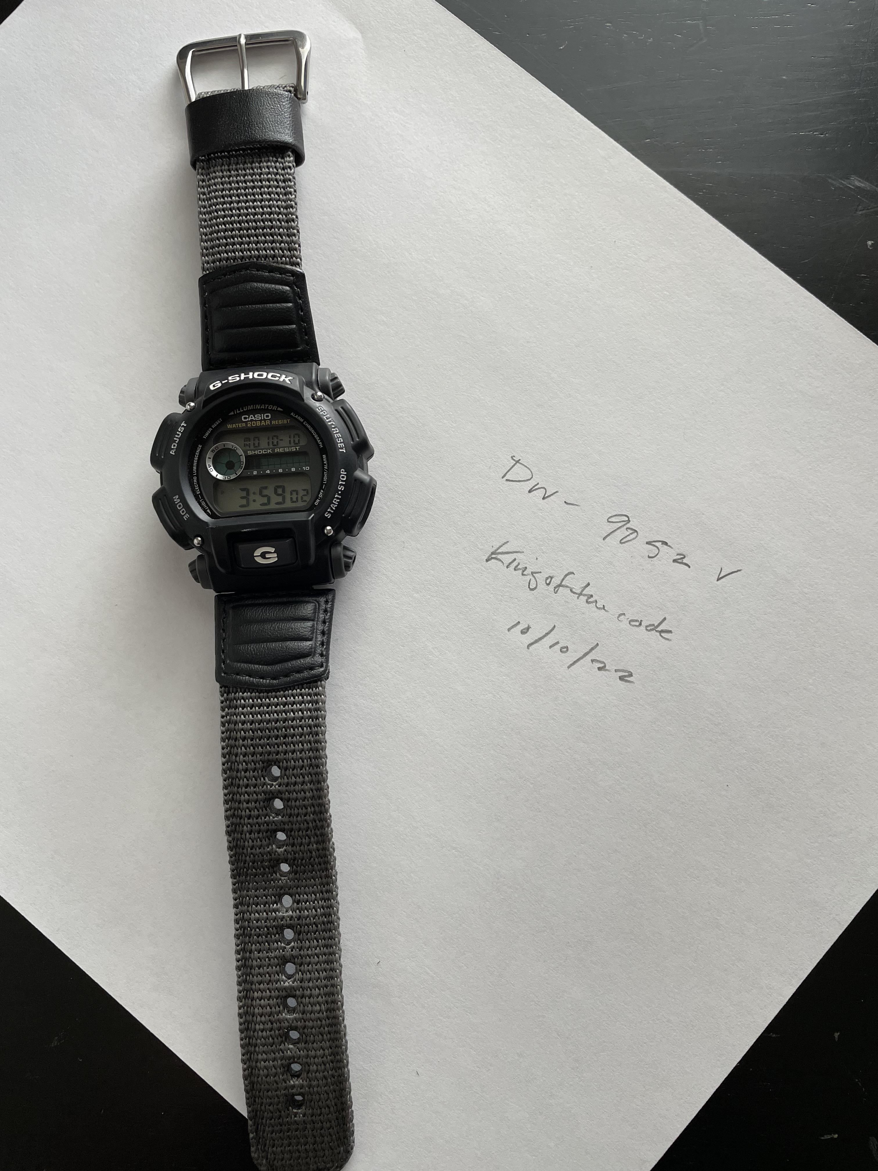 G shock clearance dw 9052v