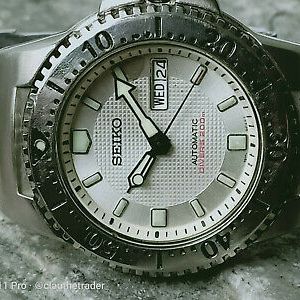 SEIKO ダイバーズウォッチ　7S26-01X0 ホワイトナイト RARE SEIKO DIVER 7S26-01X0 SKXA47 AUTOMATIC MEN'S WATCH 301892 ALL