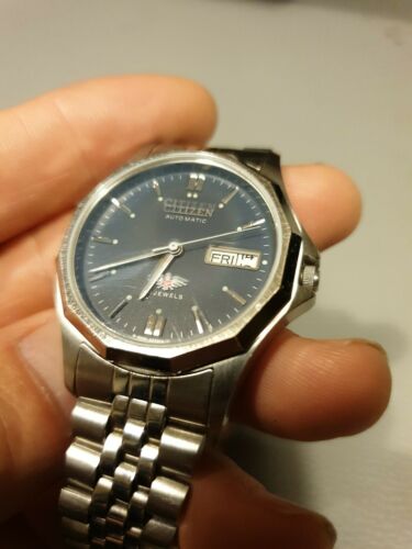 Citizen 21 Jewel Gents Automatic Watch 7 Eagle. 80's. GN-4W