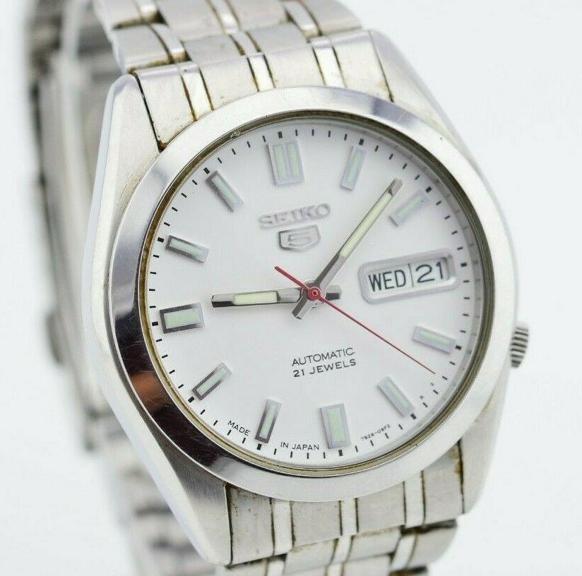 Vintage Seiko 5 Automatic Watch Arabic 7S26-03B0 Original JDM