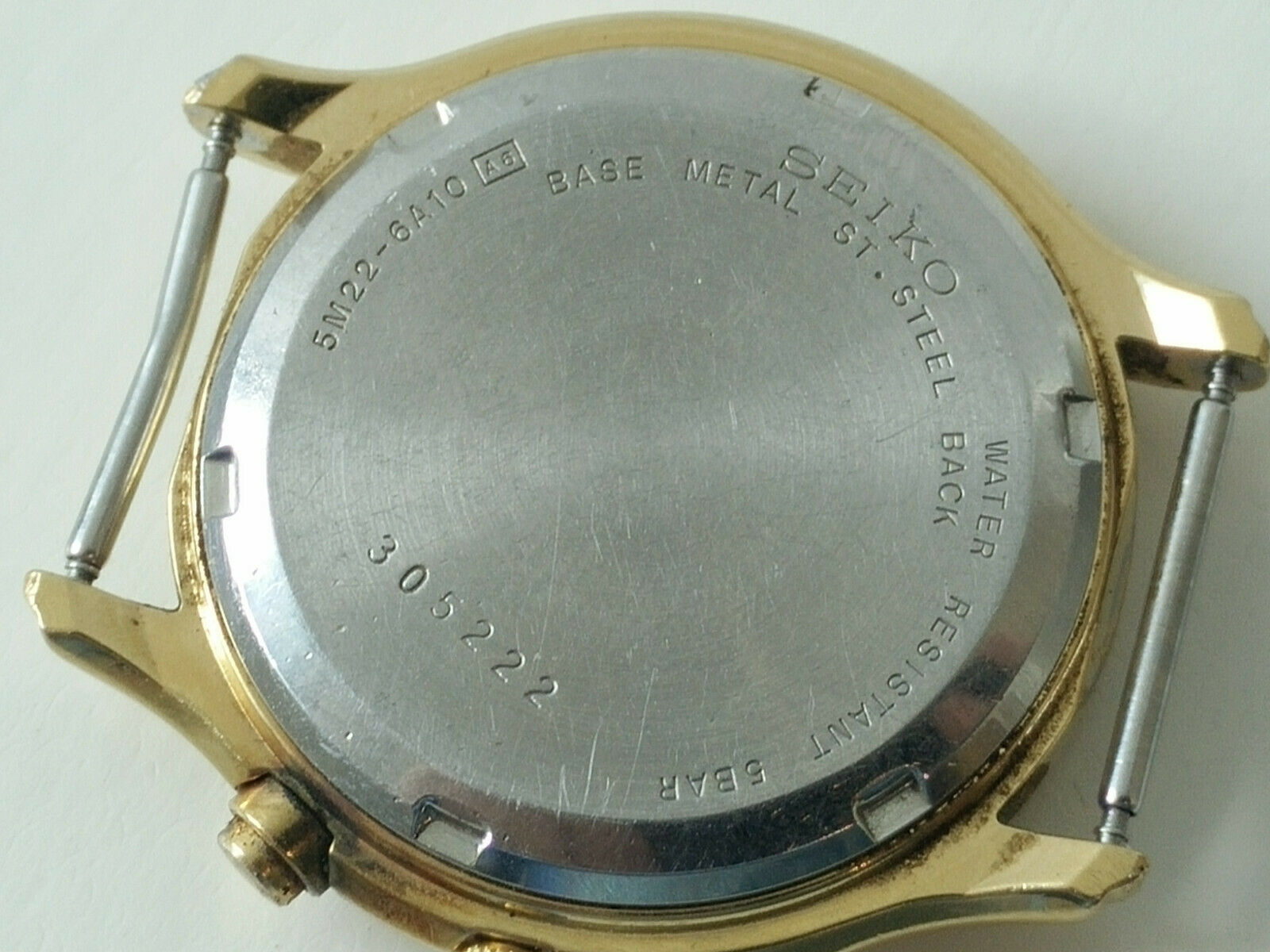 Vintage Seiko AGS Spirit 5M22-6A10 Mens Watch 1980' (Repair