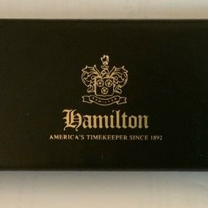Hamilton Registered Edition Ardmore Model 6268 Quartz Watch 