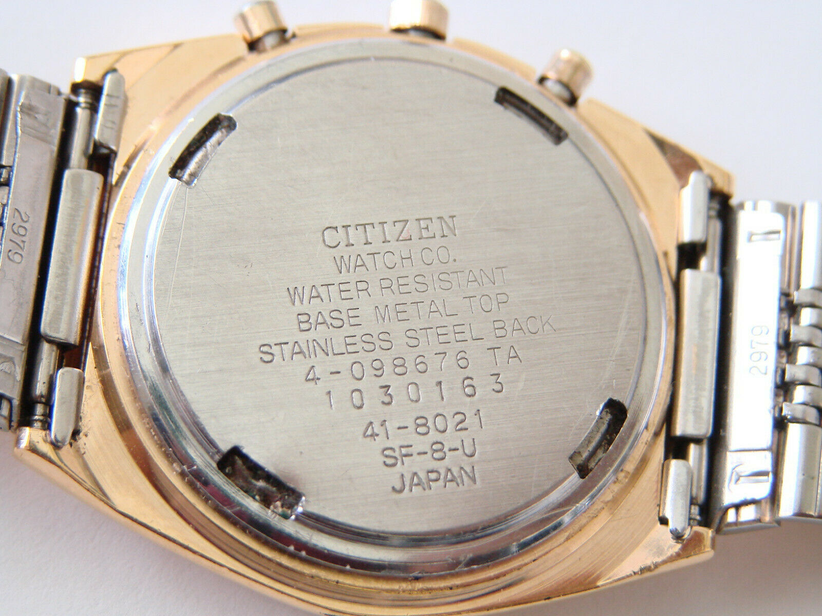 Citizen 4-098676 Ana-Digi Alarm Chrono watch caliber 8920 Japan