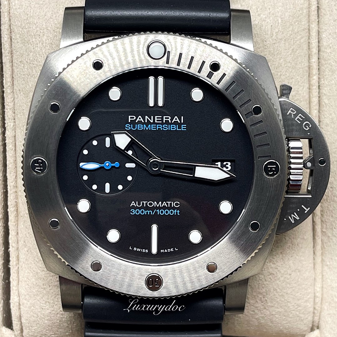 FS.BNIB PANERAI SUBMERSIBLE TITANIUM AUTOMATIC 47MM