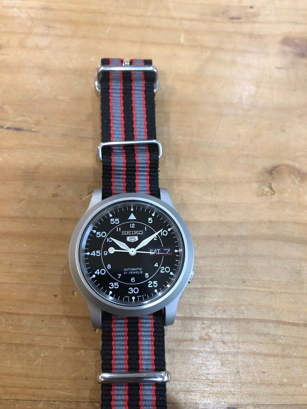 HOT Seiko Snk809 Nato Seiko SNK809 Mens Watch 809 W/ NATO