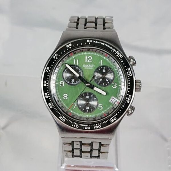 Swatch Watch Irony Chronograph Green Nectar YCS493G