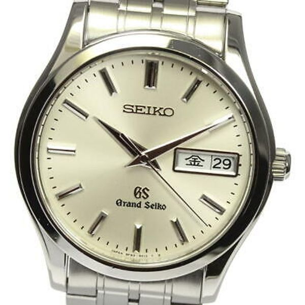 SEIKO Grand Seiko SBGT005 9F83-9A30 Day date Silver Dial