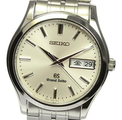 SEIKO Grand Seiko SBGT005 9F83-9A30 Day date Silver Dial Quartz