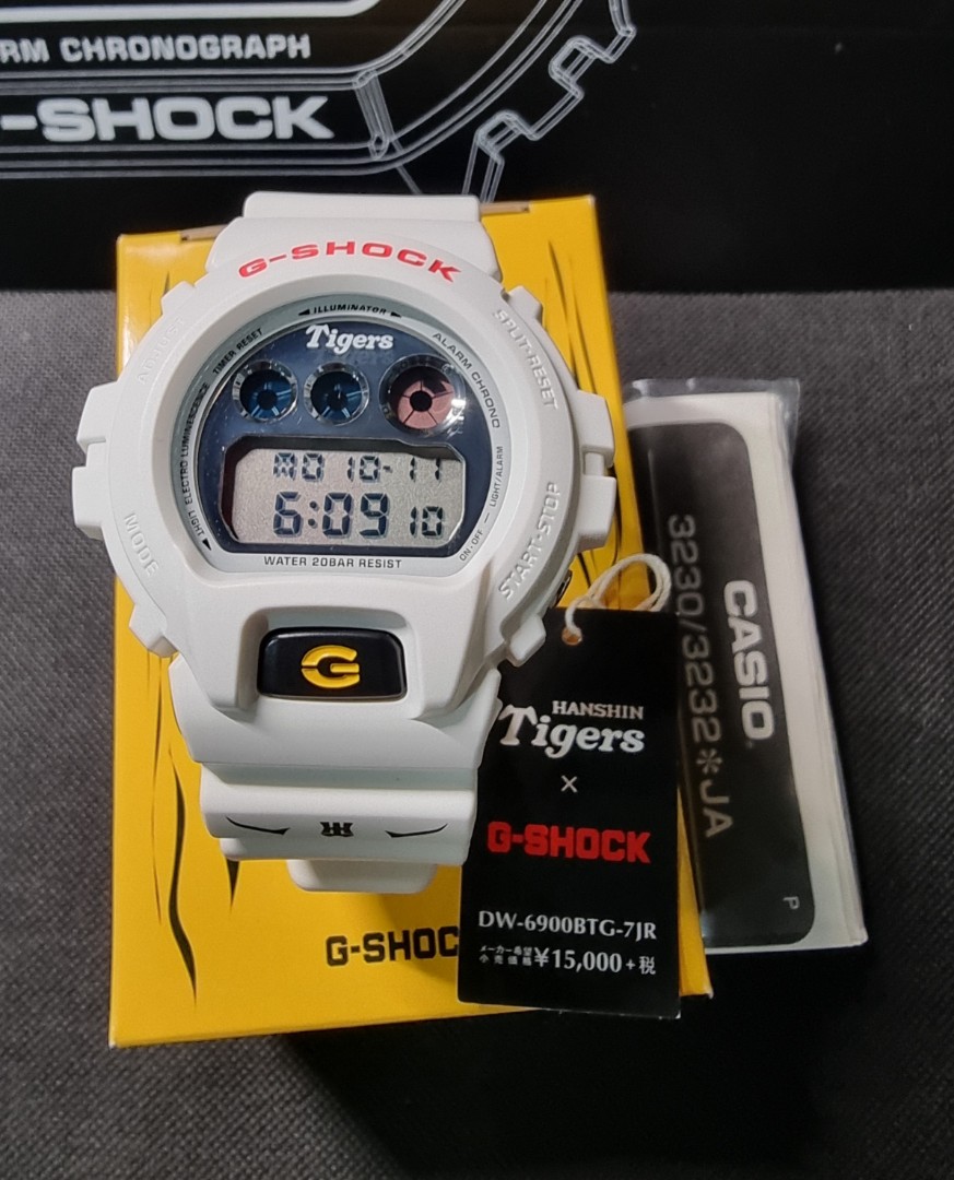 CASIO G-SHOCK DW-6900BTG-7JR 阪神タイガースコラボ CASIO G-SHOCK DW