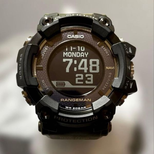 Casio Green Ranger Man CASIO G-SHOCK RANGEMAN LIMITED EDITION GREEN GPR-B1000 Solar Digital ...