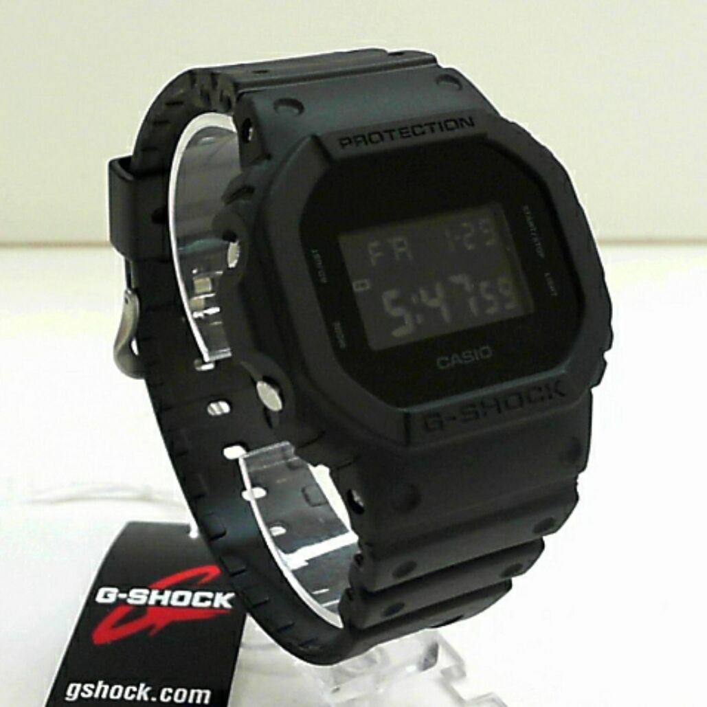 New Casio G Shock Dw 5600bb 1 Matte Black Watch Watchcharts
