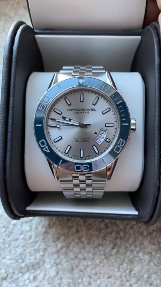 WTS Raymond Weil Freelancer Automatic 2760 ST4 65001. Excellent