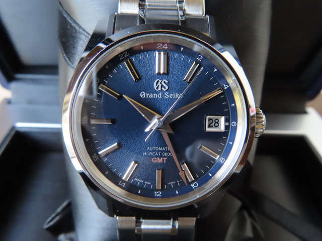 FS: Grand Seiko Japan Limited Edition High Beat GMT SBGJ231 Blue Mount Iwate  SBGJ235 | WatchCharts