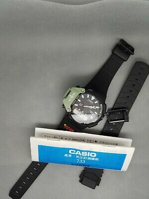 Rare CASIO Vintage Digital Watch ALTI-METER AW-330 733 PRESSURE