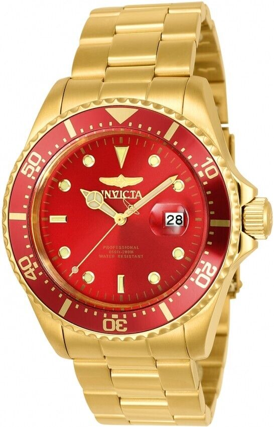 Invicta red dial best sale