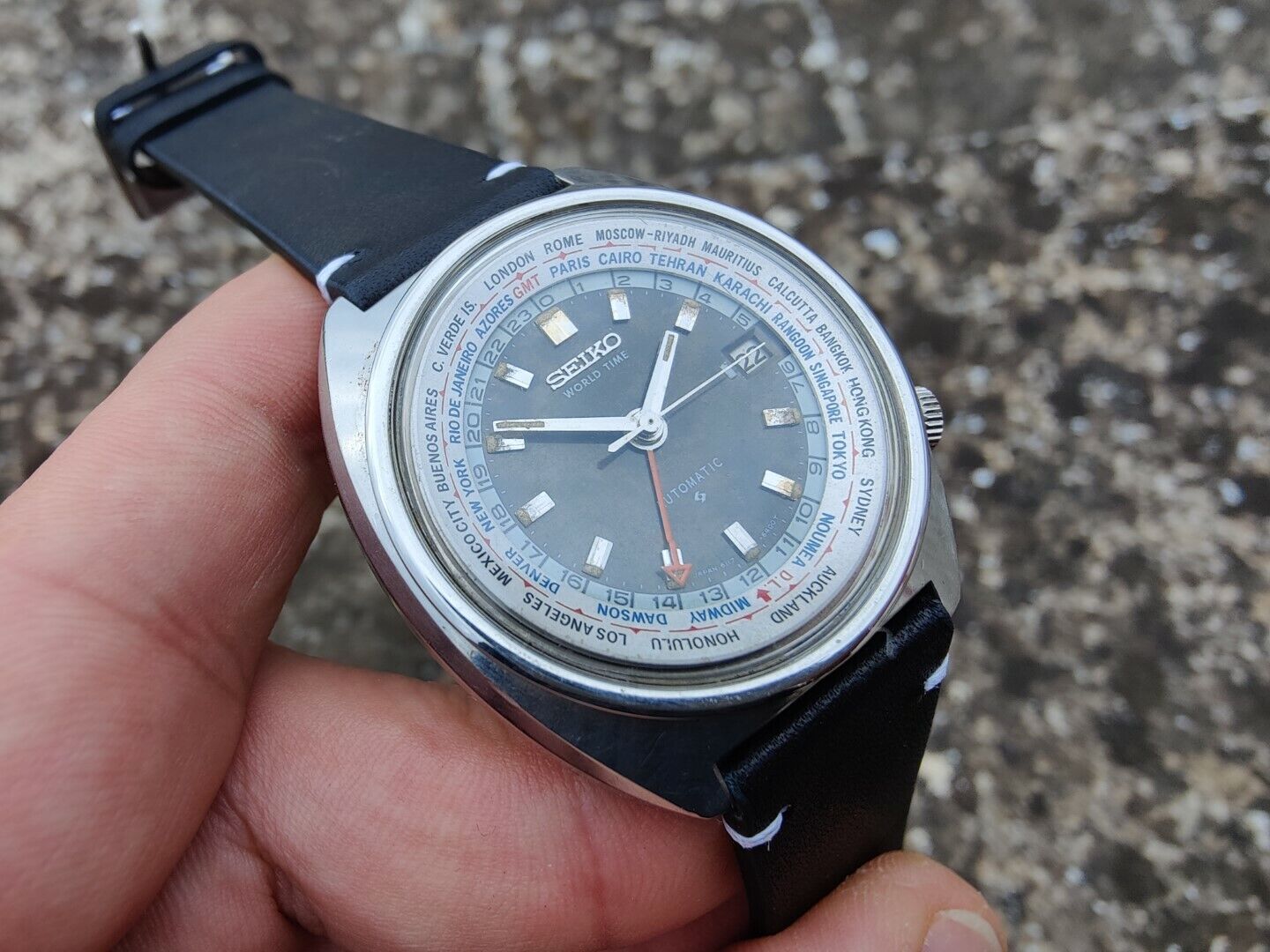 Seiko 6117 6400 Vintage Seiko Gmt Seiko 6117 6400 Seiko Time