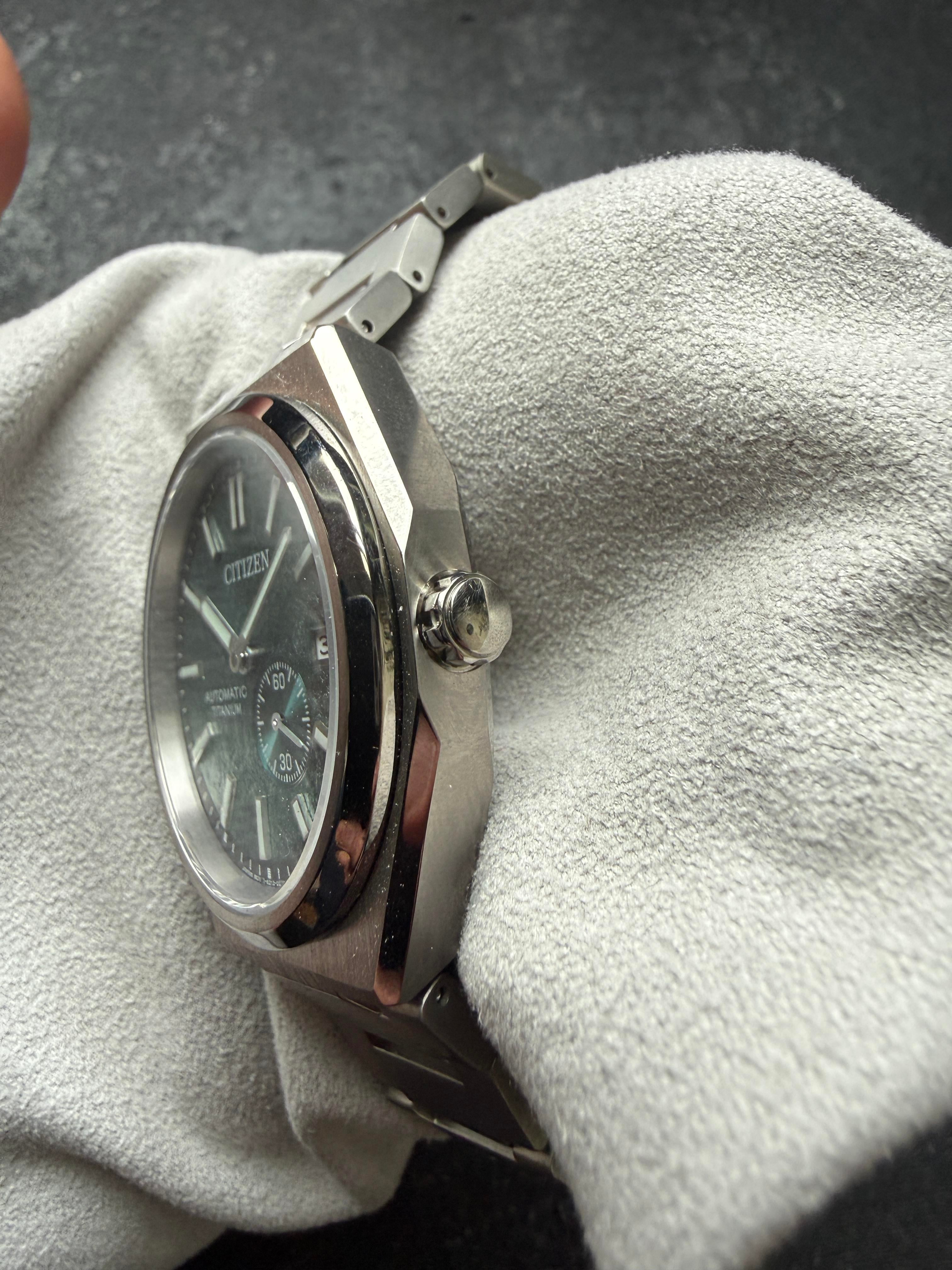 WTS] Citizen Super Titanium NJ0180-80X - Green Dial Automatic